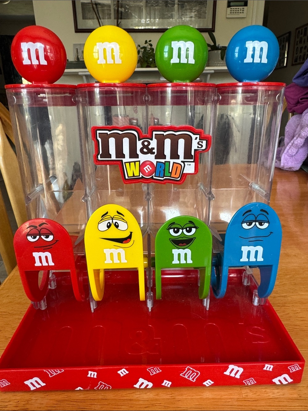 Collectible M&M'S Mars Candy Dispenser from NYC 2014